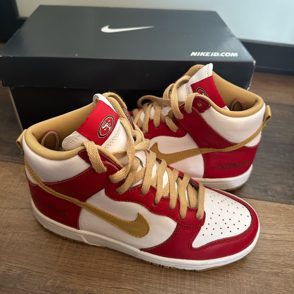 Nike dunk high 49ers